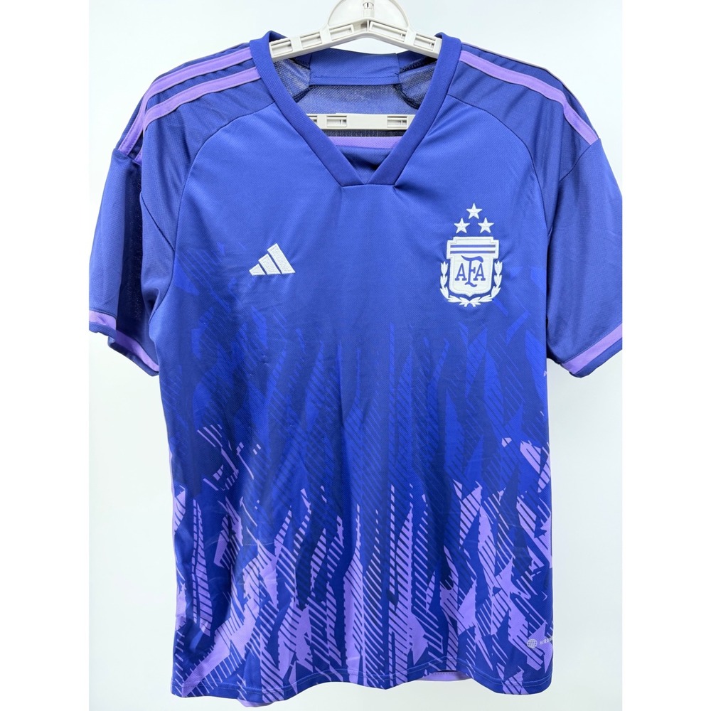 Argentina National Football Team Soccer Jersey Replica 2022 Adidas‎ Men's L #14